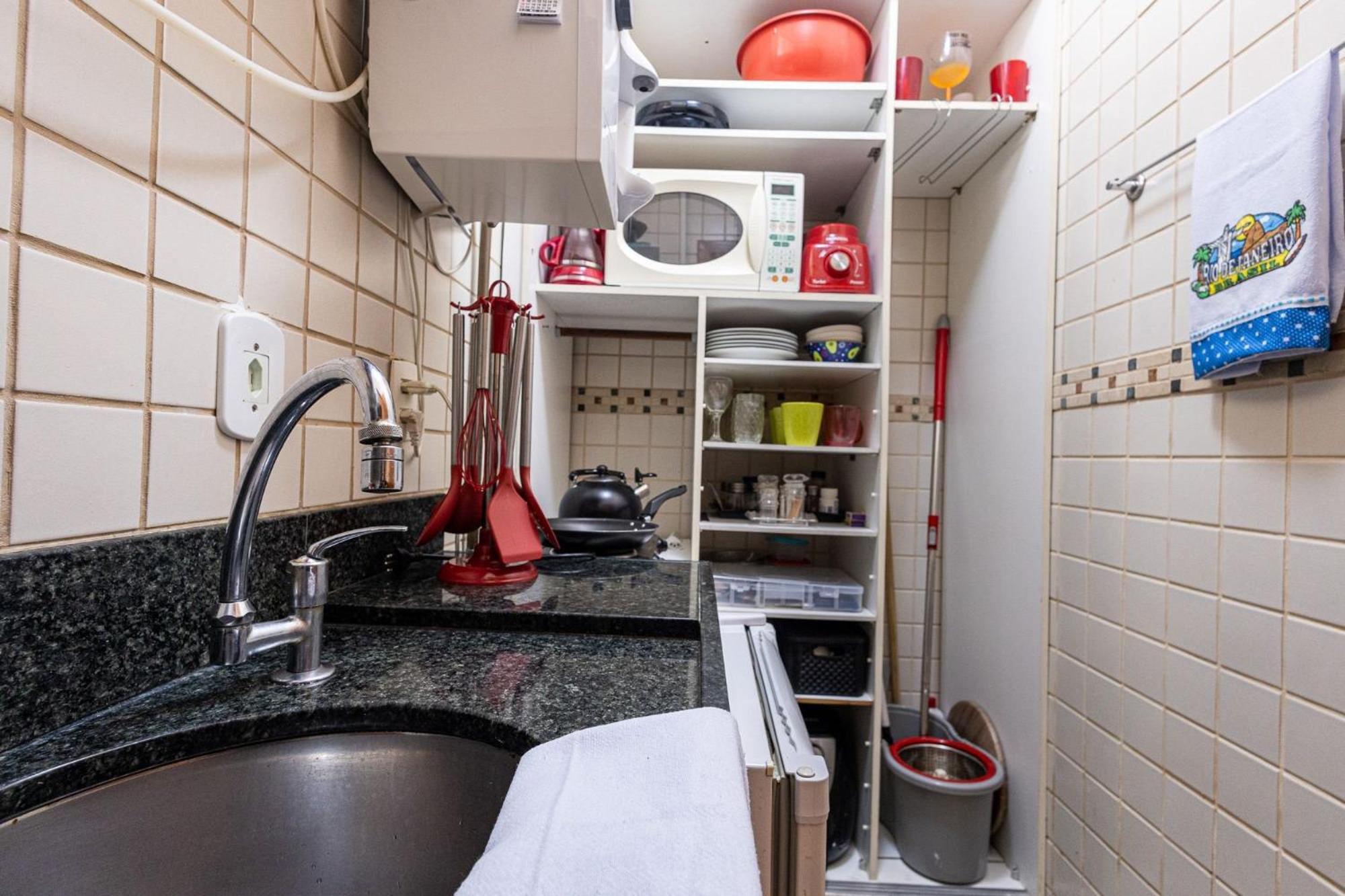 Apartamento Copacabana 200M Da Praia - Wifi Gratis - Cp5 Rio de Janeiro Buitenkant foto