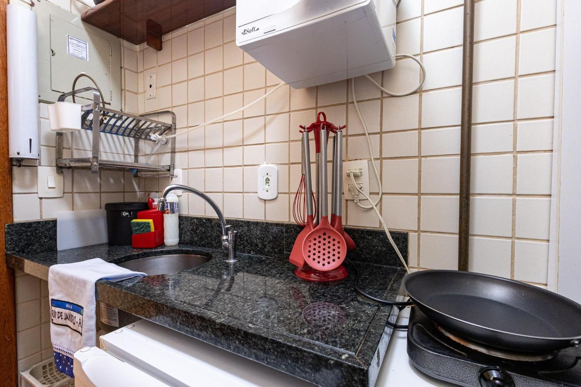 Apartamento Copacabana 200M Da Praia - Wifi Gratis - Cp5 Rio de Janeiro Buitenkant foto