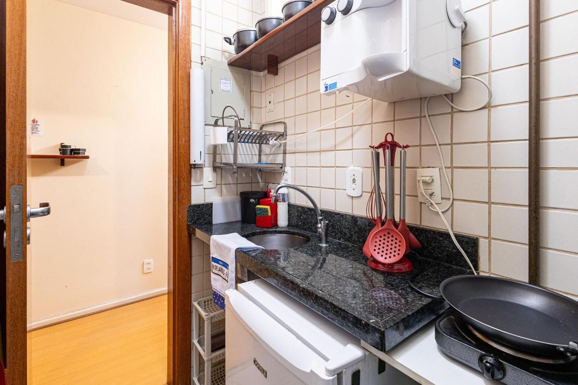 Apartamento Copacabana 200M Da Praia - Wifi Gratis - Cp5 Rio de Janeiro Buitenkant foto
