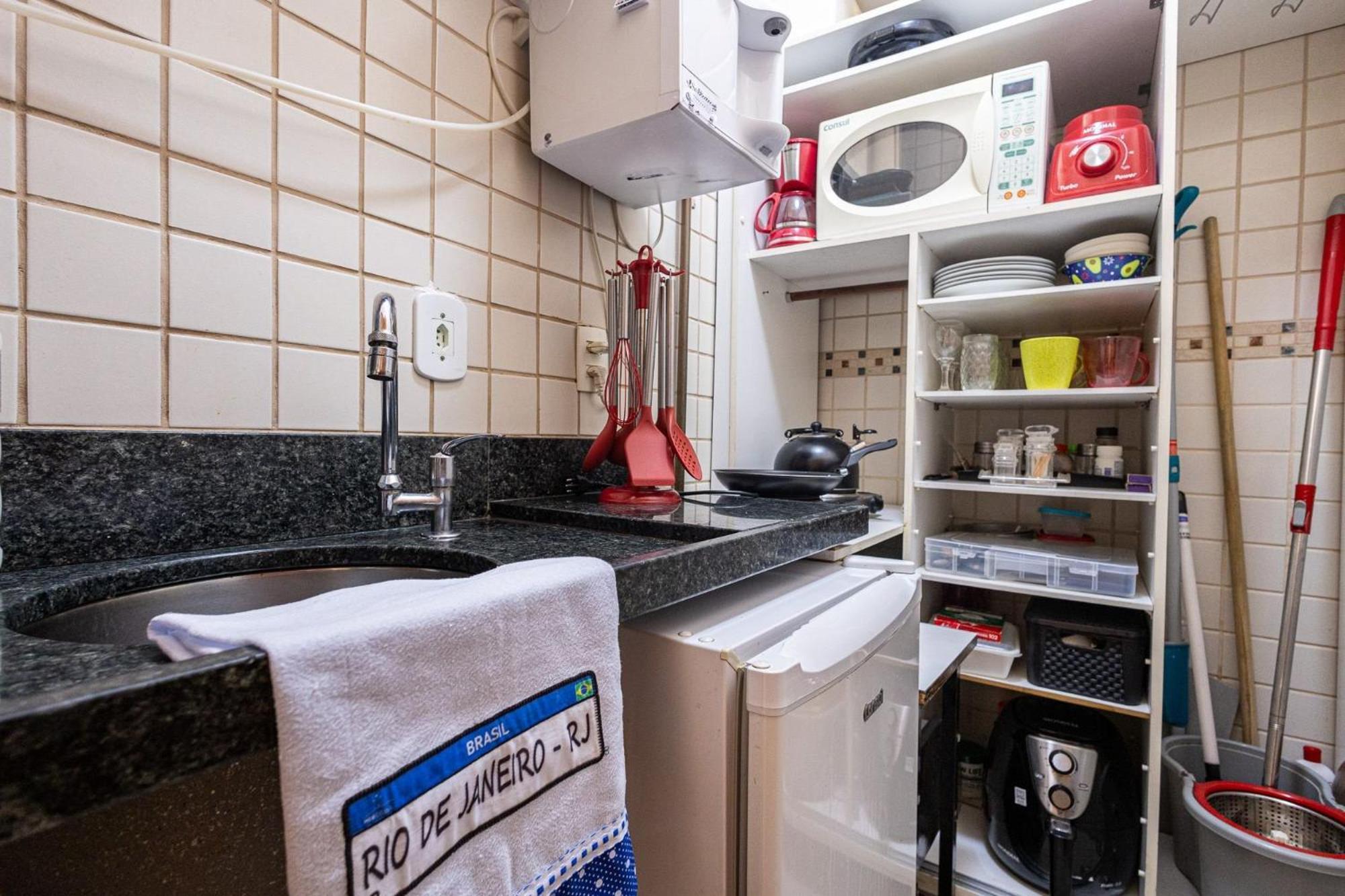 Apartamento Copacabana 200M Da Praia - Wifi Gratis - Cp5 Rio de Janeiro Buitenkant foto