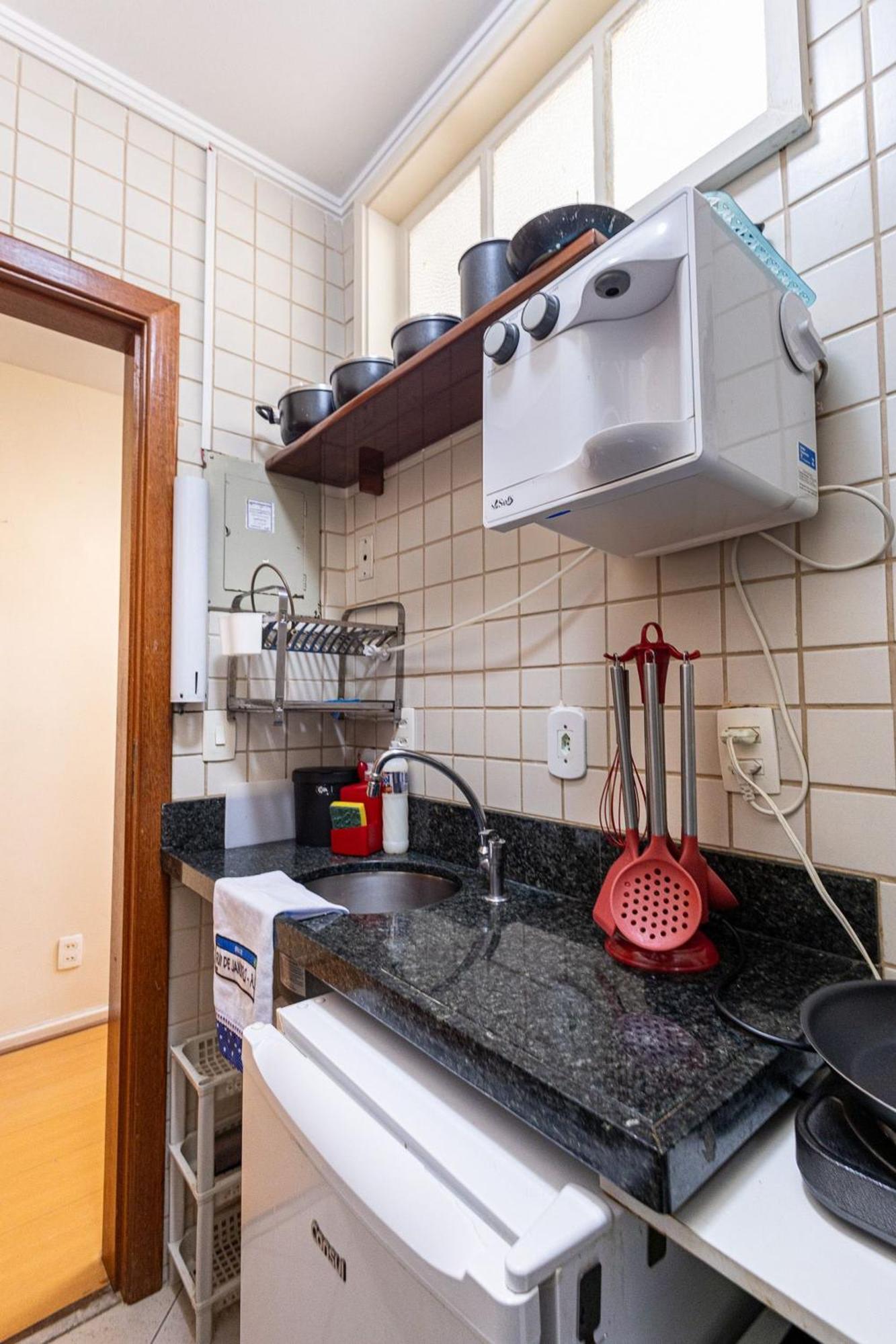 Apartamento Copacabana 200M Da Praia - Wifi Gratis - Cp5 Rio de Janeiro Buitenkant foto